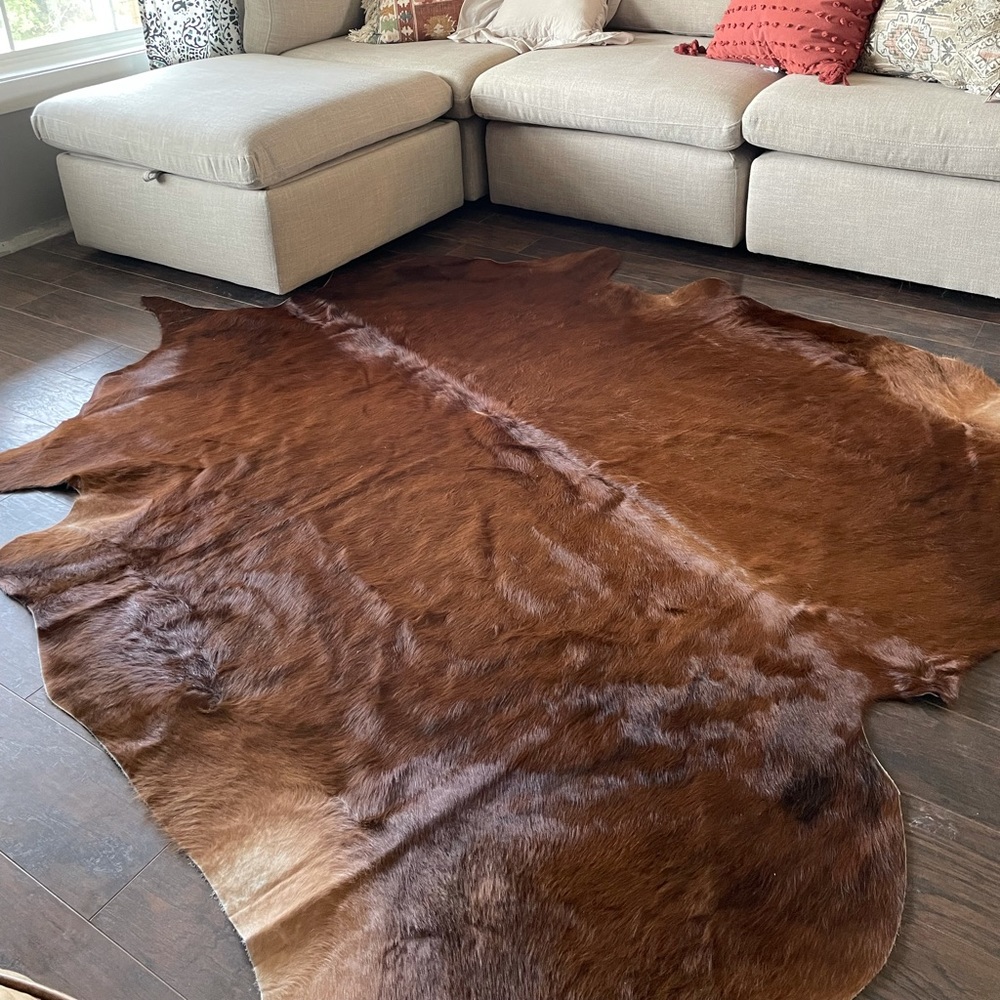 Cowhide rug